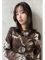 バロンフェム(baLon.fem)&nbsp;【stylist 本田愛】ミディロング＋チョコレートカラー