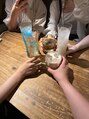 オルソーヘアー(orso hair) 友達や家族とワイワイ飲みに行くのが休日の楽しみです♪