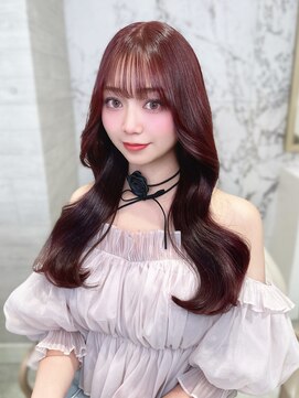 アマンドール(Aman D'or) 韓国くびれ巻き◇カシスブラウン
