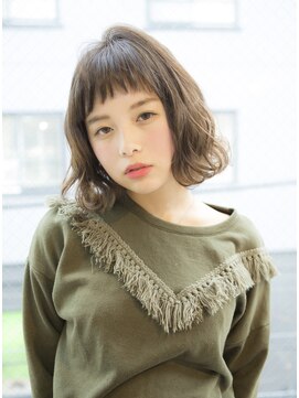 サロンドミルク 原宿(salon de MiLK) 【salon de MiLK原宿】大人かわいいゆるふわ束感前髪