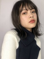 アンヘアー(UNHAIR by shiomiH)&nbsp;大人ミディアム外はねボブ