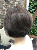前下がりグラデーションボブ