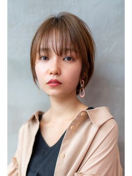 オースティン 門前仲町(AUSTIN) AUSTIN☆外ハネボブアッシュブラウンネオウルフツイストパーマ