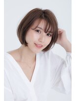 タイズ(ties) 30代40代ツヤ感小顔丸みボブ