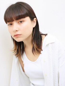 メリケンビューティーパーラー コウベ(MERICAN BEAUTY PARLOR KOBE) ワイドバングストレート