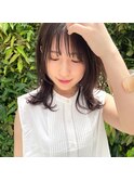 抜け感×くびれミディアム