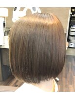 エノモト(ENOMOTO)&nbsp;くすみベージュ切りっぱなし美シルエットナチュラル結べるボブ