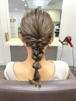 アンジェロ(ANGELO)&nbsp;ミディアム編みおろし/結婚式ヘアアレンジ