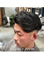 ヘアメイクランタン (Hair Make LANTERN) 【ニュアンスパーマ】メンズパーマ #京都#山科#椥辻#ブラック