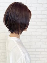 ビス ヘア アンド ビューティー 西新井店(Vis Hair＆Beauty) 20代30代大人可愛い小顔ボブ前下がりショートハイライト