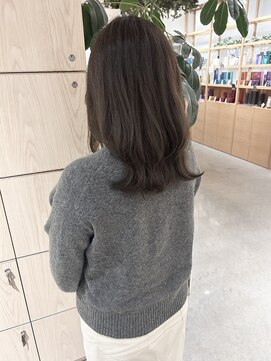 アドラーブル 万代店 (adorable) 20代30代40代ブリーチなしオリーブグレージュくびれミディ