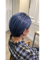 アオゾラヘアーナ ミキザカ アンド パレード(AOZORA HAIR namikizaka＆parade) ブルーシルバー