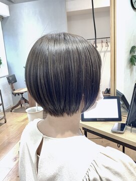 ノル(Knoll) ミニボブ/イメチェン/似合わせカット/アッシュ[銀座/日比谷]