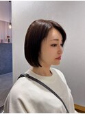 顔型に合わせたボブスタイル