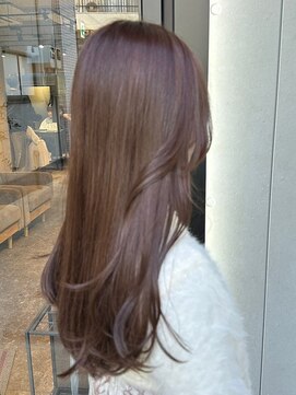 ミズチャーム(Ms.CHARM) 顔周りレイヤー/ココアブラウン