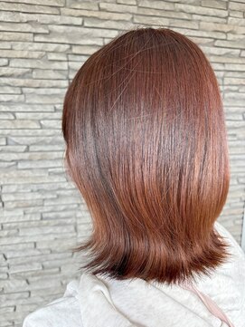 ハイバレーヘアーメゾン(HIGH VALLEY HAIRMAISON) レイヤーボブ顔周りカット外ハネレイヤー岡山南中央町