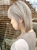 ハイライト レイヤー ショートヘア ボブ くびれレイヤー