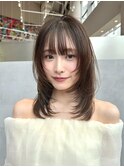 小顔になれるレイヤーカット