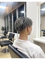 ヘアアートパーリオ 飾磨店(hair art PALIO)&nbsp;ホワイトメッシュ/ツイスパ/メンズカット
