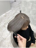 白髪ぼかし/脱白髪染め/脱白髪染めハイライト/透明感