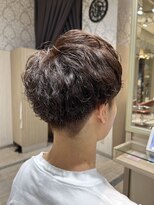 ビス リアン 川口店(Vis lien)&nbsp;王道メンズショート☆無造作ツイストパーマセンターパート