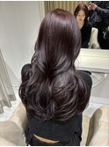 カシスラベンダーレイヤーカット
