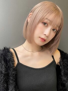 トルネード(TORNADO) 切りっぱなしボブ 美髪似合わせカット くびれボブ A1213