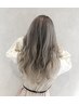 ダブルカラー(ホワイトブリーチ)＋トリートメント ￥11900 エクステ/渋谷