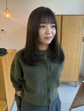 ミリ 奈良店(mm) オリーブベージュ/近鉄奈良/赤み消しカラー/顔周り/レイヤー学割