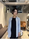 フレンチボブパーマ