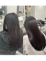 ガルボヘアー 桟橋店(garbo hair)&nbsp;オイルカラー高知美容院ツヤカラー