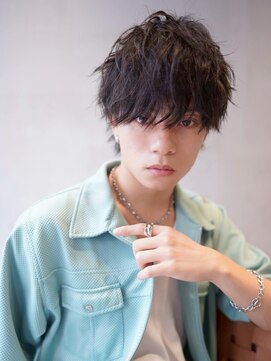 ニコ トウキョウ ロジック(nico TOKYO Logic) 波巻きパーマセンターパートスパイラルパーマツイストパーマ韓国