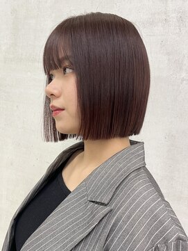 キアラ(Kchiara) ぱつっと bob kchiaara福岡佐藤可菜