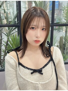 アイコニックナゴヤ(AIconic nagoya) 【 池 田 】あざとかわいい透明感ミディアムレイヤー