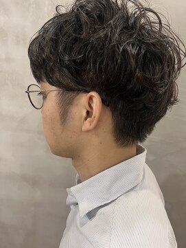 メンズロア 京都烏丸(MEN'S LoRE) ゆるふわメンズパーマ／河津