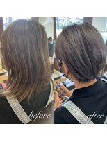 美容室ステラ 東大宮店&nbsp;くびれショートボブ