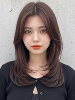 エイチ ウルフカット 大阪梅田(811) フェイスフレーミングルーツカラー天使の羽バングネオウルフボブ