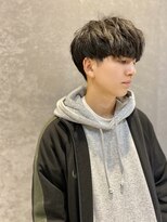 オーセンヘア(AUTHEN.HAIR)&nbsp;メンズ刈り上げフルバングマッシュショート【仙台】