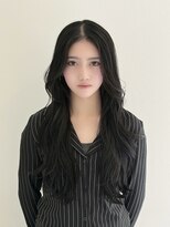ラ ミューズ ヘアー(La mju：z hair)&nbsp;メテオカラーで艶髪へ！ブルーブラック×レイヤーカット