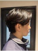 新百合ヶ丘 メンズカット｜ナチュラルセンターパート