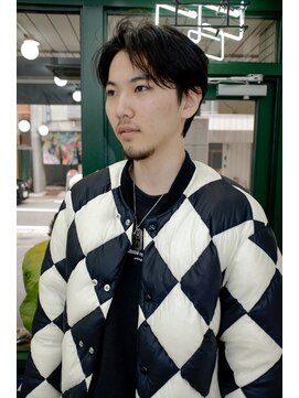 ウェルネス(Wellness) メンズ/ナチュラルショート/眉毛