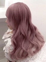 ミル 心斎橋(MIL)&nbsp;大人可愛いくすみピンクベージュカラー/髪質改善/心斎橋