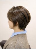 大人可愛いショートボブレイヤー×小顔ウルフ×髪質改善艶髪