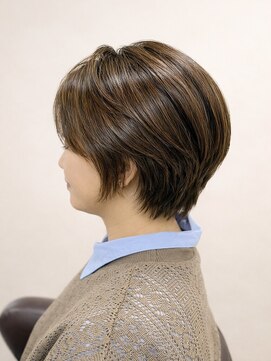 クオリス 上福岡店(QUALIS) 大人可愛いショートボブレイヤー×小顔ウルフ×髪質改善艶髪