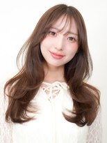 La fith hair uim. 倉敷白楽町店【ラフィス ヘアー ウィム】【8月1日OPEN(予定)】 【La fith】韓国風ヘア×フォワード巻き×シナモンベージュ