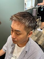 スタンドバーバー 柏(STAND BARBER)&nbsp;リバースセンターパート/ニュアンスパーマ/ダウンバング/柏