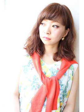 ブローチ プラス アイプロ 栄(Brooch+iPro) 大人可愛いリラックスウェーブ