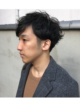 リンク ヘアスペース(Link hair space) 【メンズ】お客様スナップ16#ショート#パーマ#ツーブロック