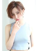 【ROSE/石橋】ハンサムショート/無造作カール/丸みショート