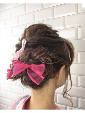 クレアール 足利店(CREAR) 【CREAR 足利/太田 佐野 栃木】リボンヘアアレンジ